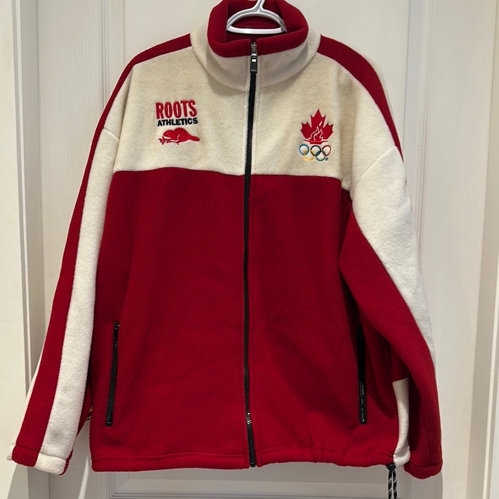 Roots fleece jacket for men